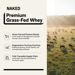 Vanilla Whey Protein Powder | Naked Vanilla Whey - 5LB