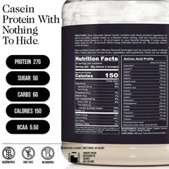 Chocolate Casein Protein Powder | Naked Chocolate Casein - 2LB